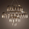 Retro-Inspired Metal Pendant Light Chandelier for Living Room/Bedroom/Staircase/Villa-Jecanoli