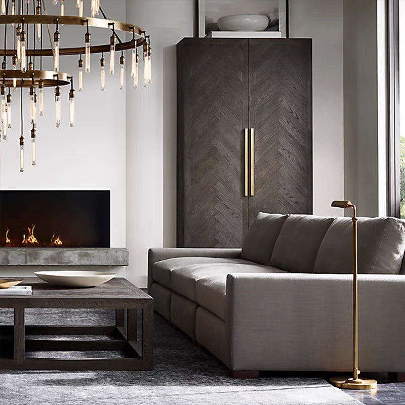 Retro-Inspired Metal Pendant Light Chandelier for Living Room/Bedroom/Staircase/Villa-Jecanoli