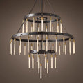 Retro-Inspired Metal Pendant Light Chandelier for Living Room/Bedroom/Staircase/Villa-Jecanoli