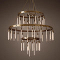 Retro-Inspired Metal Pendant Light Chandelier for Living Room/Bedroom/Staircase/Villa-Jecanoli