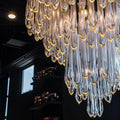 Tiffany Round Flushmount Pendant-Chandelier-Jecanoli