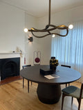 Tryst Chandelier - 3 lights ∅ 44.9″ x H 17.7″Antique Brass-Jecanoli