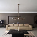 Tryst Chandelier - 3 lights ∅ 44.9″ x H 17.7″Antique Brass-Jecanoli