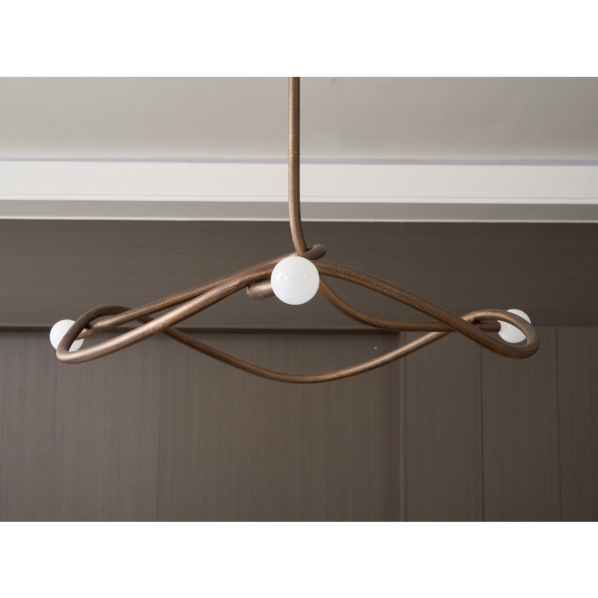 Tryst Chandelier - 3 lights ∅ 44.9″ x H 17.7″Antique Brass-Jecanoli