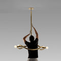 Tryst Chandelier - 3 lights ∅ 44.9″ x H 17.7″Antique Brass-Jecanoli