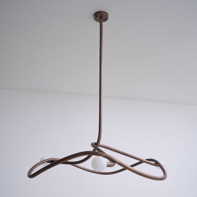 Tryst Chandelier - 6 lights L 80.7″ x W 44.1″ x H 17.7″Black-Jecanoli