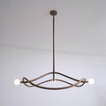 Tryst Chandelier - 3 lights ∅ 44.9″ x H 17.7″Antique Brass-Jecanoli