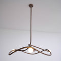 Tryst Chandelier - 3 lights ∅ 44.9″ x H 17.7″Antique Brass-Jecanoli