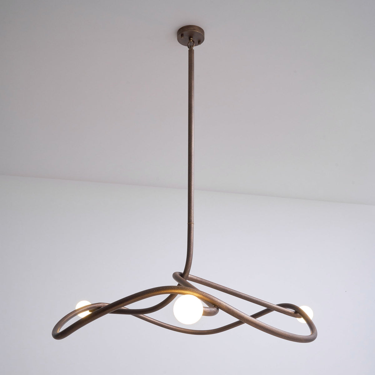 Tryst Chandelier - 3 lights ∅ 44.9″ x H 17.7″Antique Brass-Jecanoli