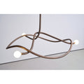 Tryst Chandelier - 3 lights ∅ 44.9″ x H 17.7″Antique Brass-Jecanoli