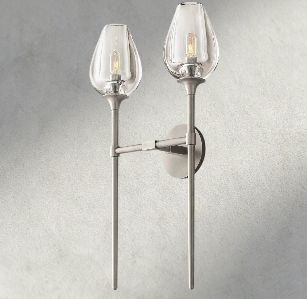 TULIP DOUBLE SCONCE-wall sconce-Jecanoli