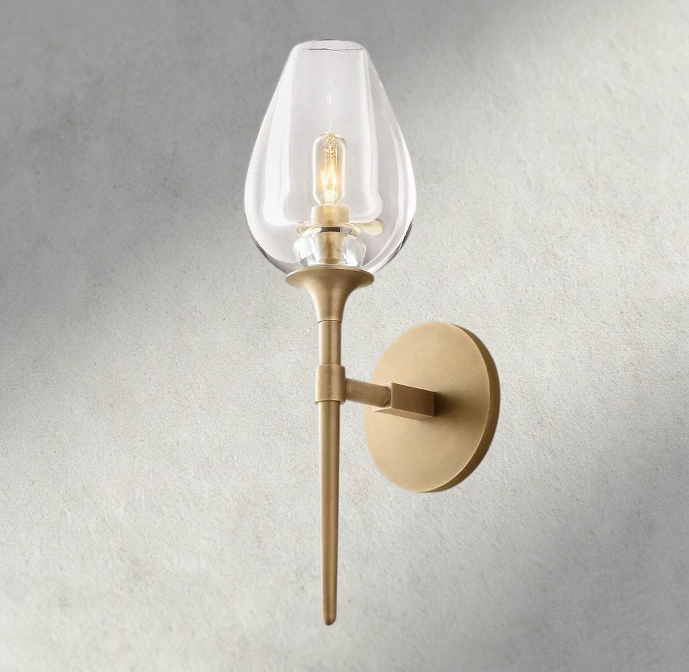 TULIP SINGLE SCONCE-wall sconce-Jecanoli
