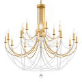 Verdella Half Circle Chandelier 43"