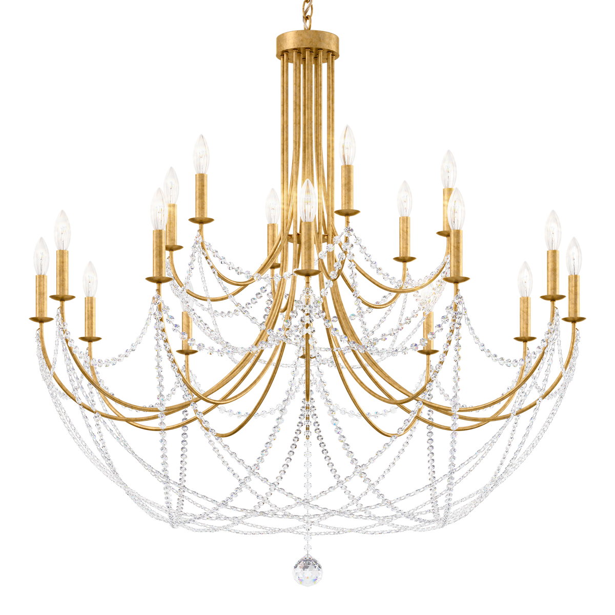 Verdella Half Circle Chandelier 43"