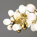 Zenora Modern Grape Round Chandelier - Small: 31.5