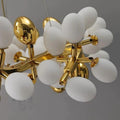 Zenora Modern Grape Round Chandelier - Small: 31.5