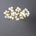 Zenora Modern Grape Round Chandelier - Small: 31.5